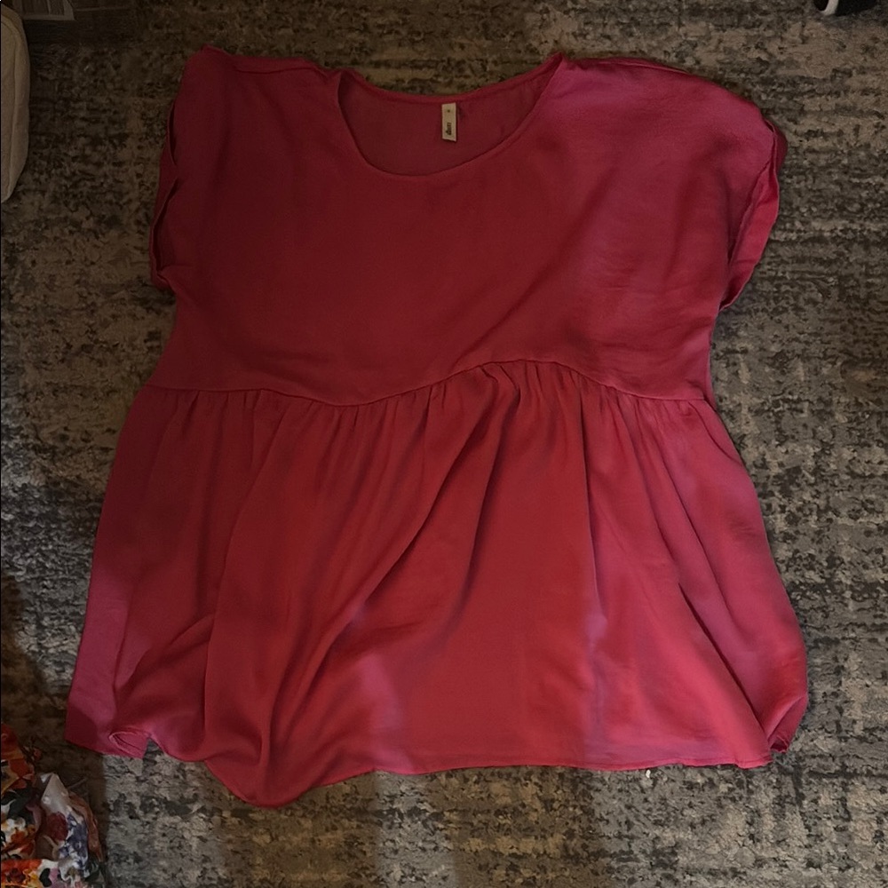 Flowy Pink Blouse